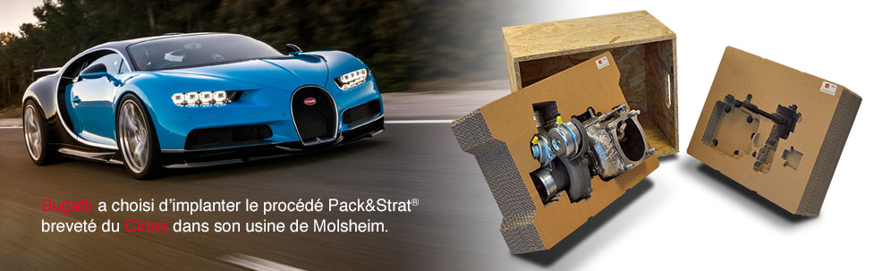 Bugatti implante Pack&Strat à Molsheim